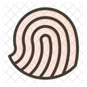 Security Biometric Scan Icon