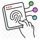 Information Identity Security Icon