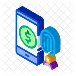 Fingerprint Access Accounts  Icon