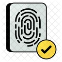 Fingerprint Done Fingerprint Secure Icon