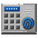 Fingerprint Door Lock  Icon
