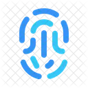 Fingerprint Biometric Scan Fingerprint Authentication Icon