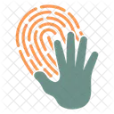 Fingerprint Identity Identify Icon