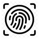 Fingerprint Touch Id Scan Icon