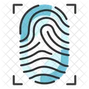 Fingerprint Scan Singerprint Biometric Icon