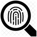 Fingerprint Check Identity Icon