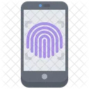 Fingerprint Phone Hacker Icon