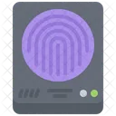 Fingerprint Scanner Hacker Icon