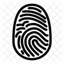 Fingerprint Biometric Security Scan Fingerprint Icon
