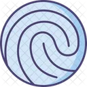 Fingerprint Biomatric Touch Id Icon