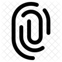 Fingerprint Identification Detective Icon