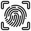 Fingerprint Scan Fingerprint Security Icon