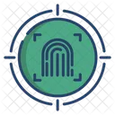 Fingerprint Security Scan Icon