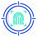 Fingerprint Security Scan Icon