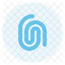 Fingerprint Finger Scan Security Icon