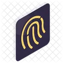 Fingerprint Thumbprint Biometric Icon