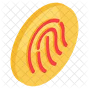 Fingerprint Thumbprint Dactylogram Icon