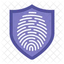 Fingrprint Security Protection Icon