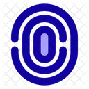 Fingerprint Scanner Identification Icon