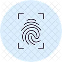 Fingerprint Identification Icon