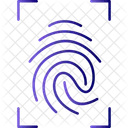 Fingerprint Identification  Icon