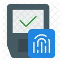 Fingerprint Identification Icon