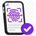 Technology Finger Biometric Icon