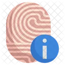 Fingerprint Info Fingerprint Instruction Icône