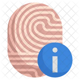 Fingerprint Info  Icon