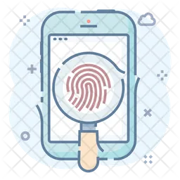 Fingerprint Inspection  Icon