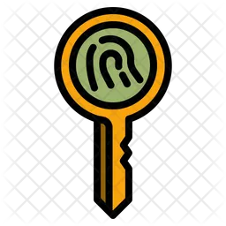 Fingerprint Key  Icon