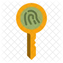 Fingerprint Key  Icon
