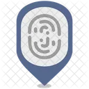 Fingerprint Location  Icon