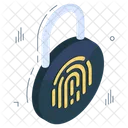 Encryption Fingerprint Lock Padlock アイコン