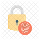 Fingerprint Lock Fingerprint Security Icon
