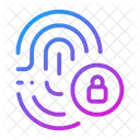 Biometric Identification Passkey Id Icon