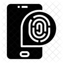 Fingerprint Scan Smartphone Scan Icon