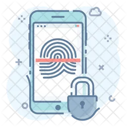 Fingerprint Lock  Icon