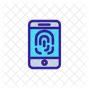 Biometric Verification Access Icon