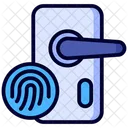 Fingerprint Security Biometric Icon