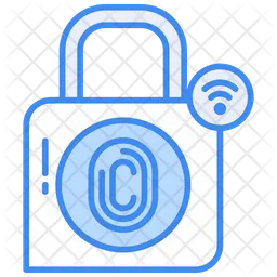 Fingerprint lock  Icon