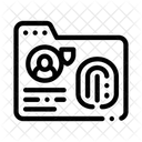 Fingerprint Base Agency Icon