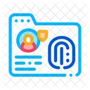 Fingerprint Base Agency Icon