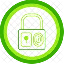 Fingerprint Lock Anti Theft Biometric Icon