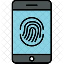 Fingerprint Mobile  Icon