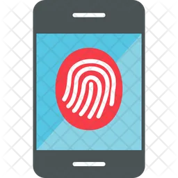 Fingerprint Mobile  Icon