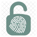 Fingerprint padlock  Icon