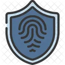 Fingerprint Protection Birmetrics Lock Icon