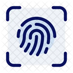 Fingerprint scan  Icon