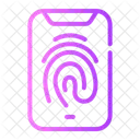 Fingerprint Scan Access Biometric Icon